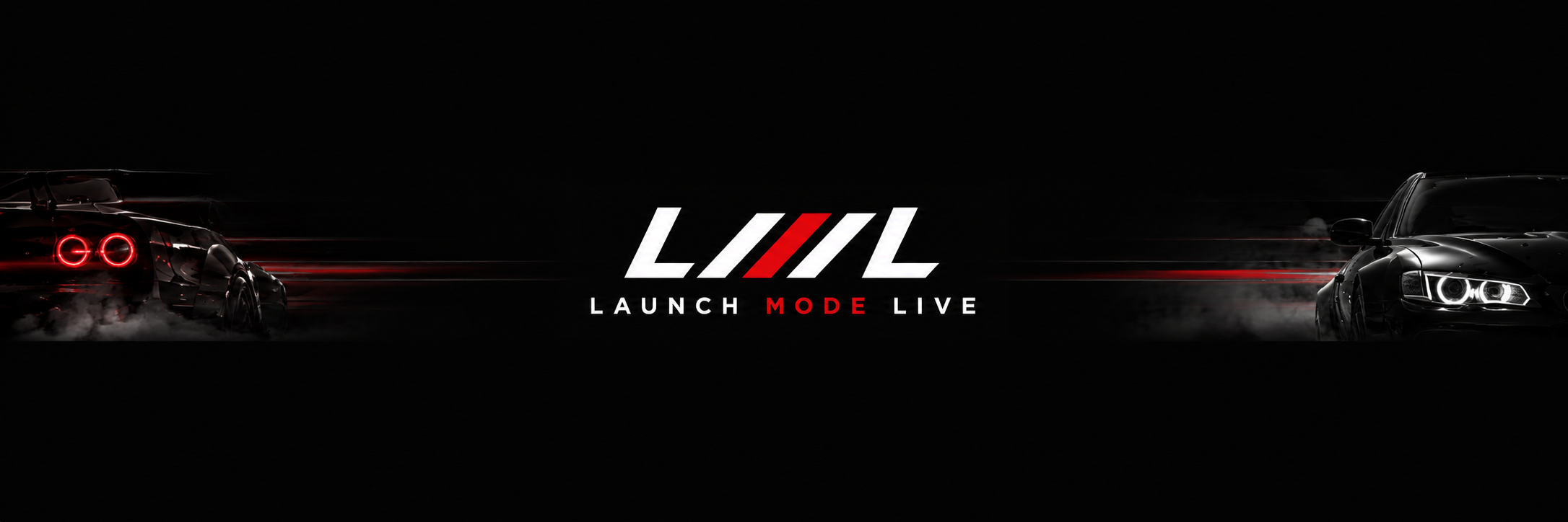 Launch Mode Live racing banner
